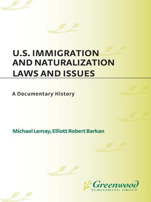 cover image of U.S. Immigration and Naturalization Laws and Issues